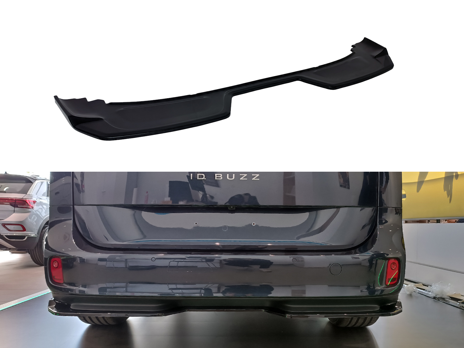 Rear Splitter Volkswagen ID. Buzz (2022-) Πίσω Σπλίτερ Volkswagen ID. Buzz (2022-)