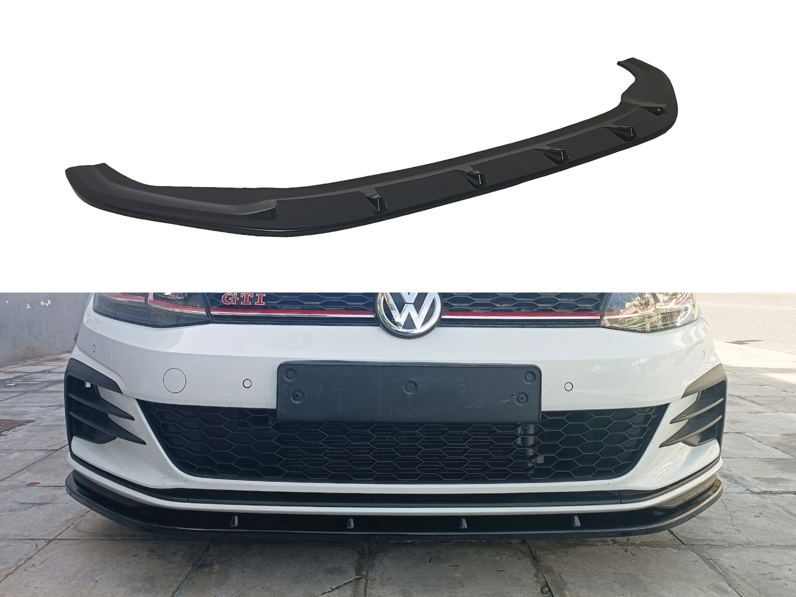 Front Splitter Volkswagen Golf Mk7 Facelift GTI Εμπρός Σπλίτερ Volkswagen Golf Mk7 Facelift GTI