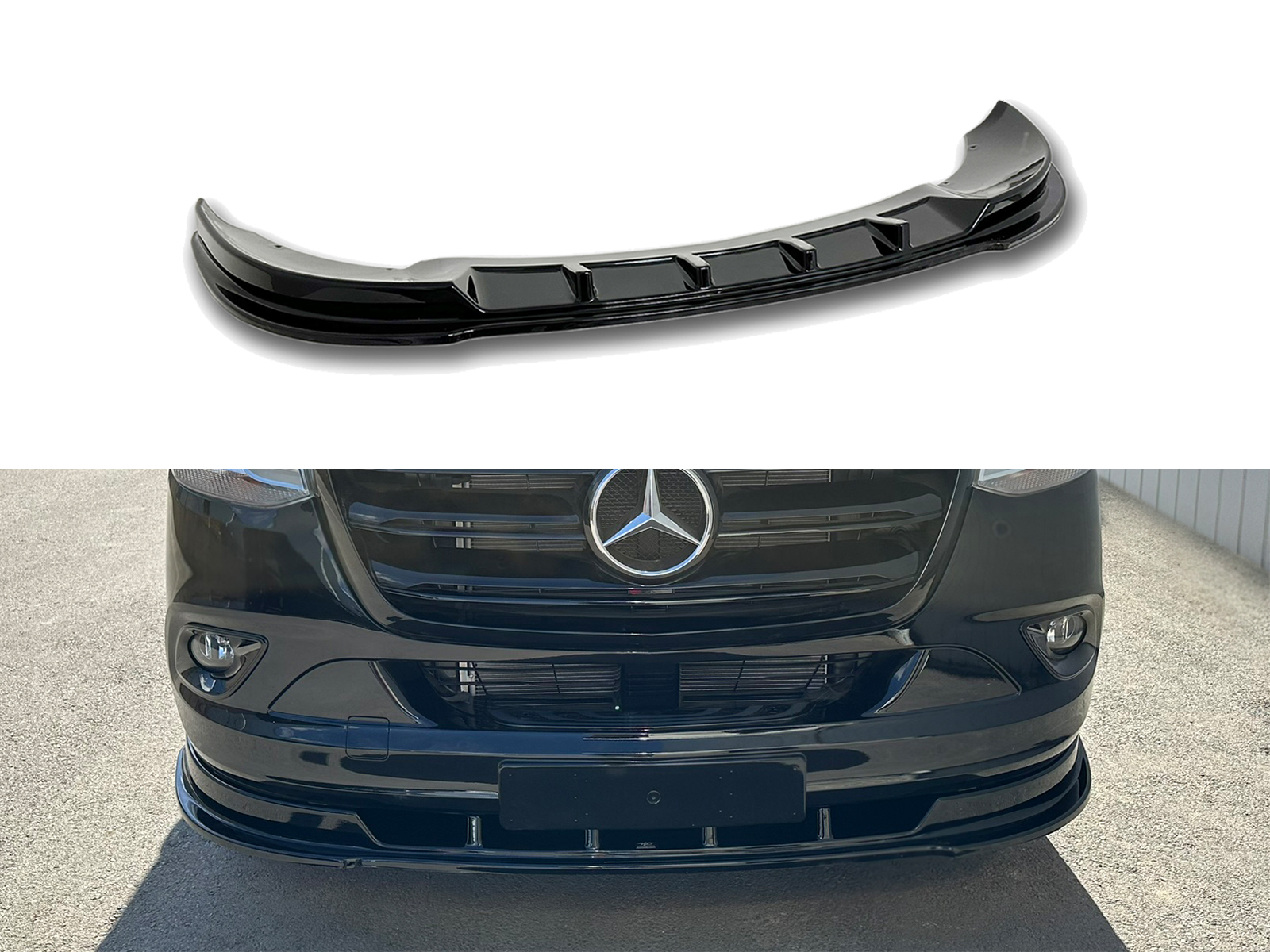 Front Splitter Mercedes Sprinter Mk3 (2018-) Εμπρός Σπλίτερ Mercedes Sprinter Mk3 (2018-)