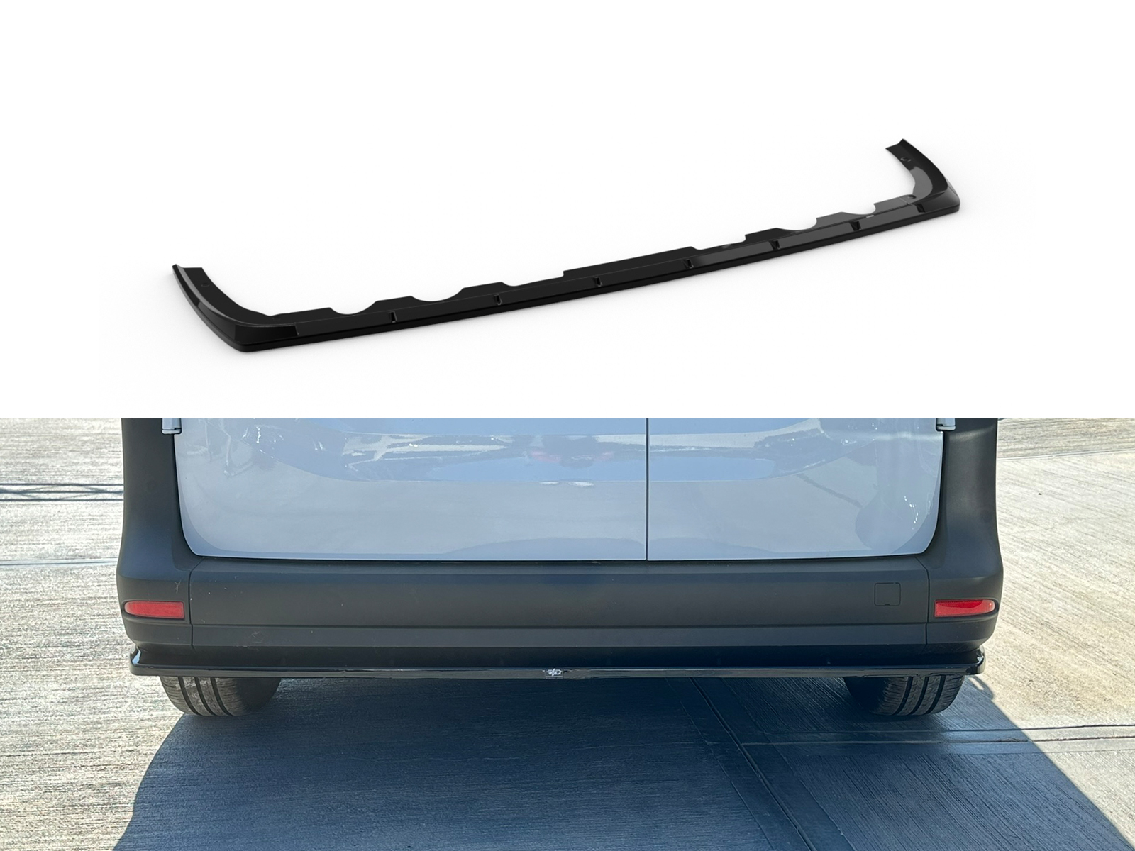 Rear Splitter Mercedes Citan Mk2 (2021-) Πίσω Σπλίτερ Mercedes Citan Mk2 (2021-)