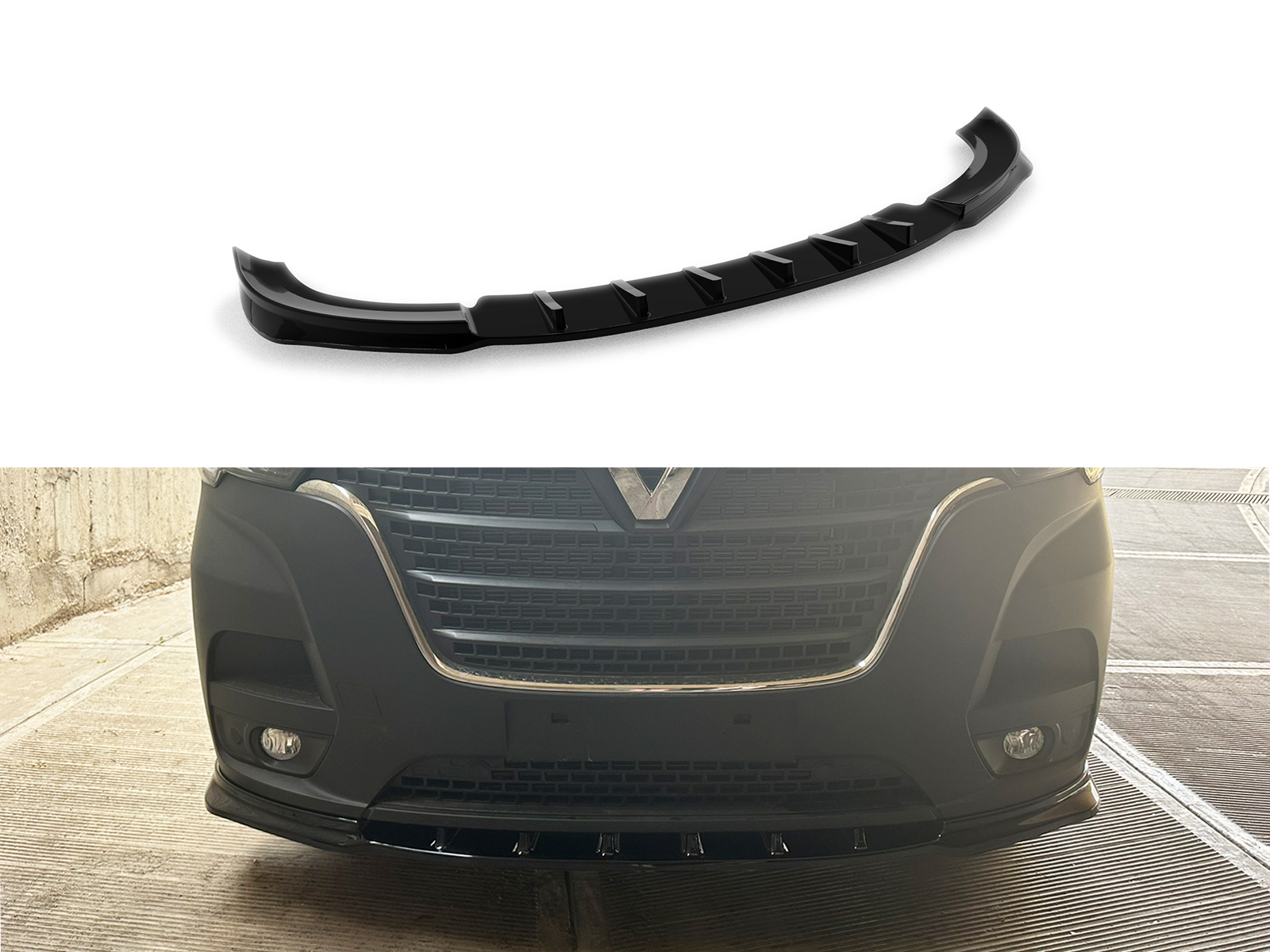 Front Splitter Renault Master Mk3 Facelift (2019-) Εμπρός Σπλίτερ Renault Master Mk3 Facelift (2019-)