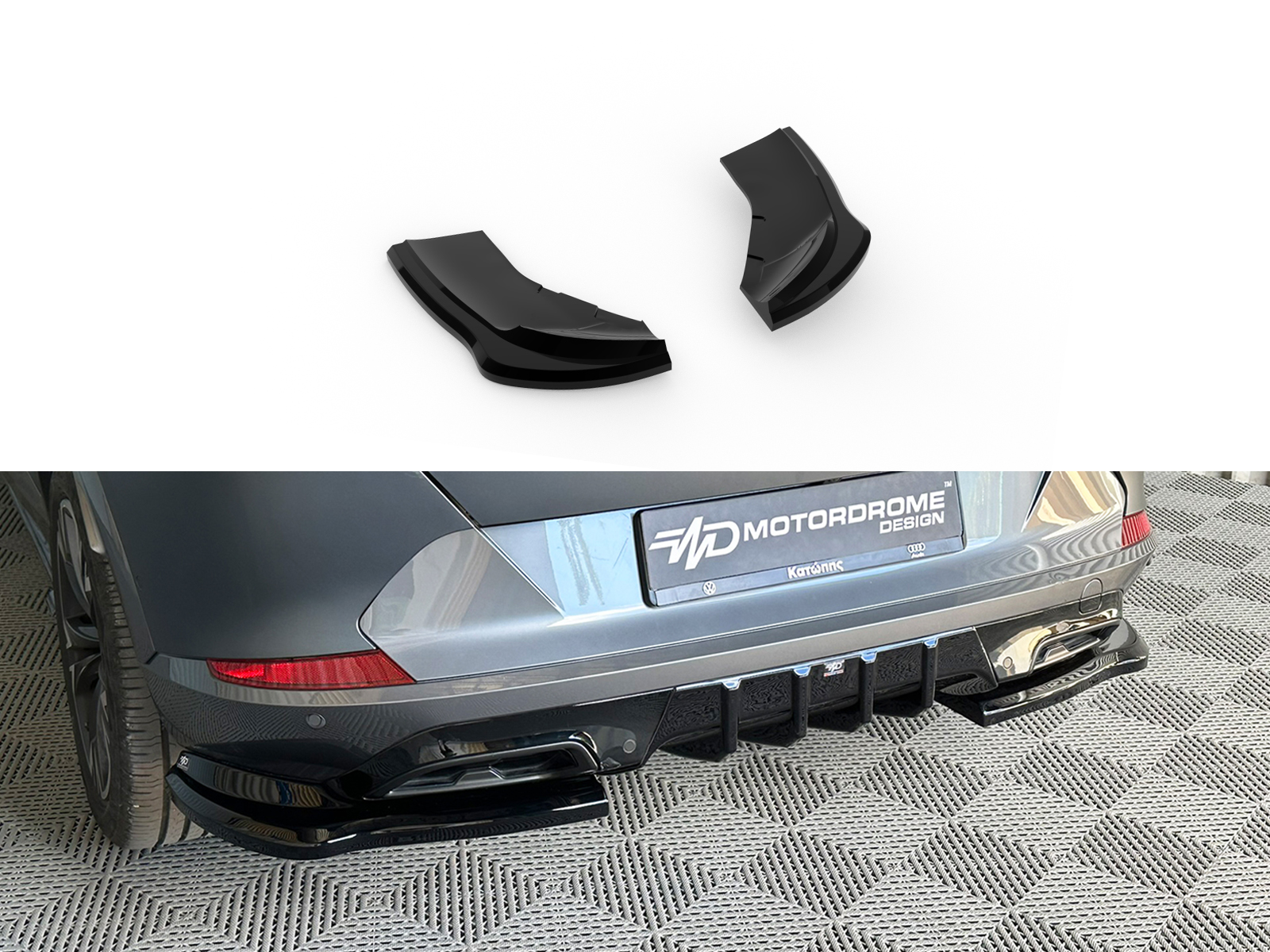 Rear Side Splitters Cupra Formentor Mk1 Πίσω Γωνίες Cupra Formentor Mk1