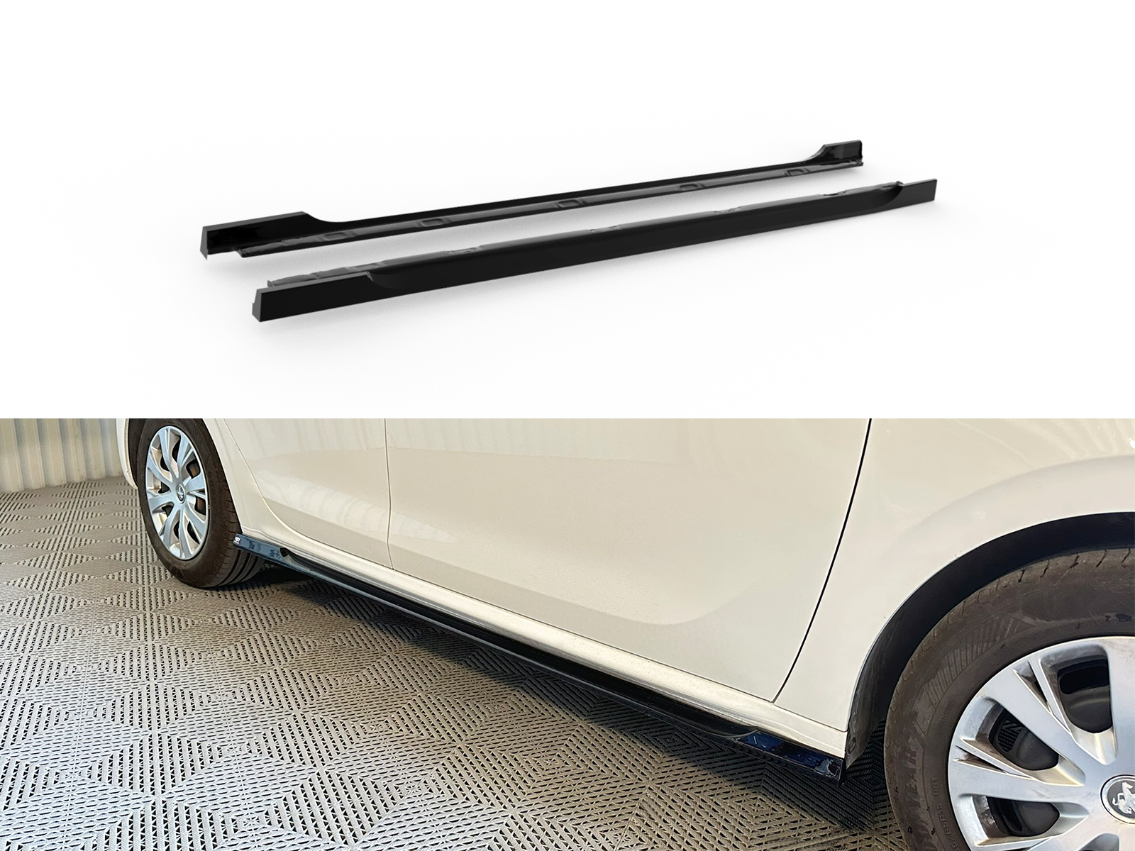 Side Skirts Extensions Peugeot 208 Mk1 (2012-2019) Επιπρόσθετα Μαρσπιέ Peugeot 208 Mk1 (2012-2019)