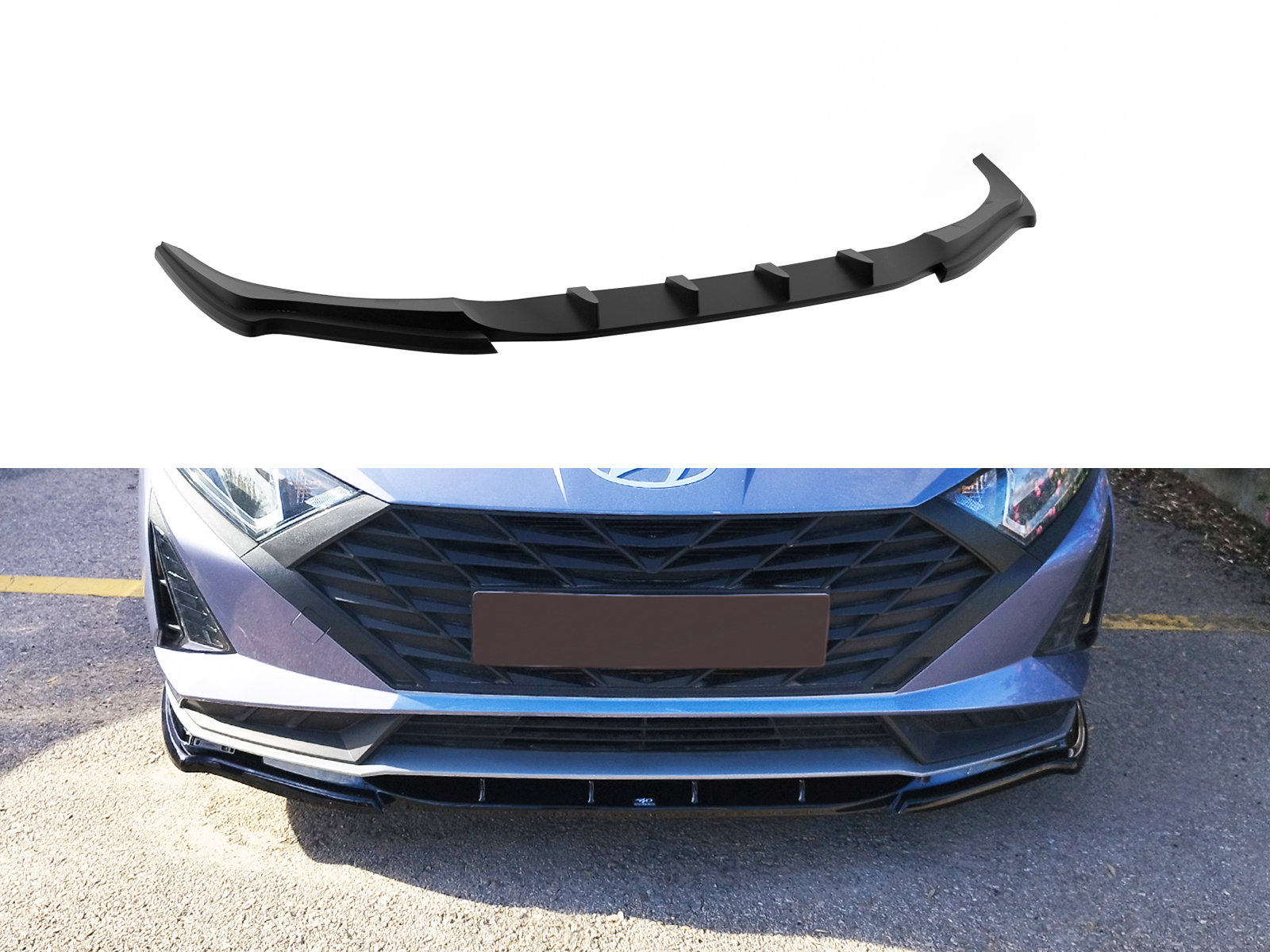 Front Splitter Hyundai i20 Mk3 Facelift (2023-) Εμπρός Σπλίτερ Hyundai i20 Mk3 Facelift (2023-)