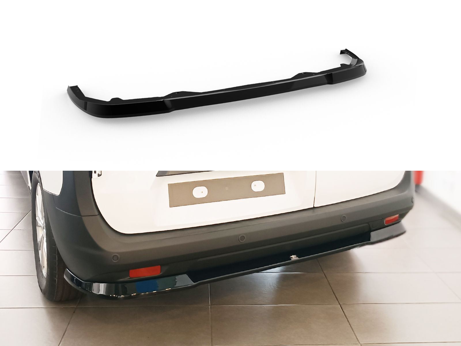 Rear Splitter Ford Transit Courier Mk2 (2023-) Πίσω Σπλίτερ Ford Transit Courier Mk2 (2023-)