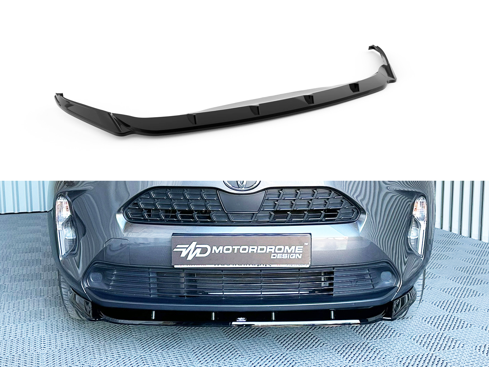 Front Splitter Toyota Yaris Cross Mk1 Εμπρός Σπλίτερ Toyota Yaris Cross Mk1