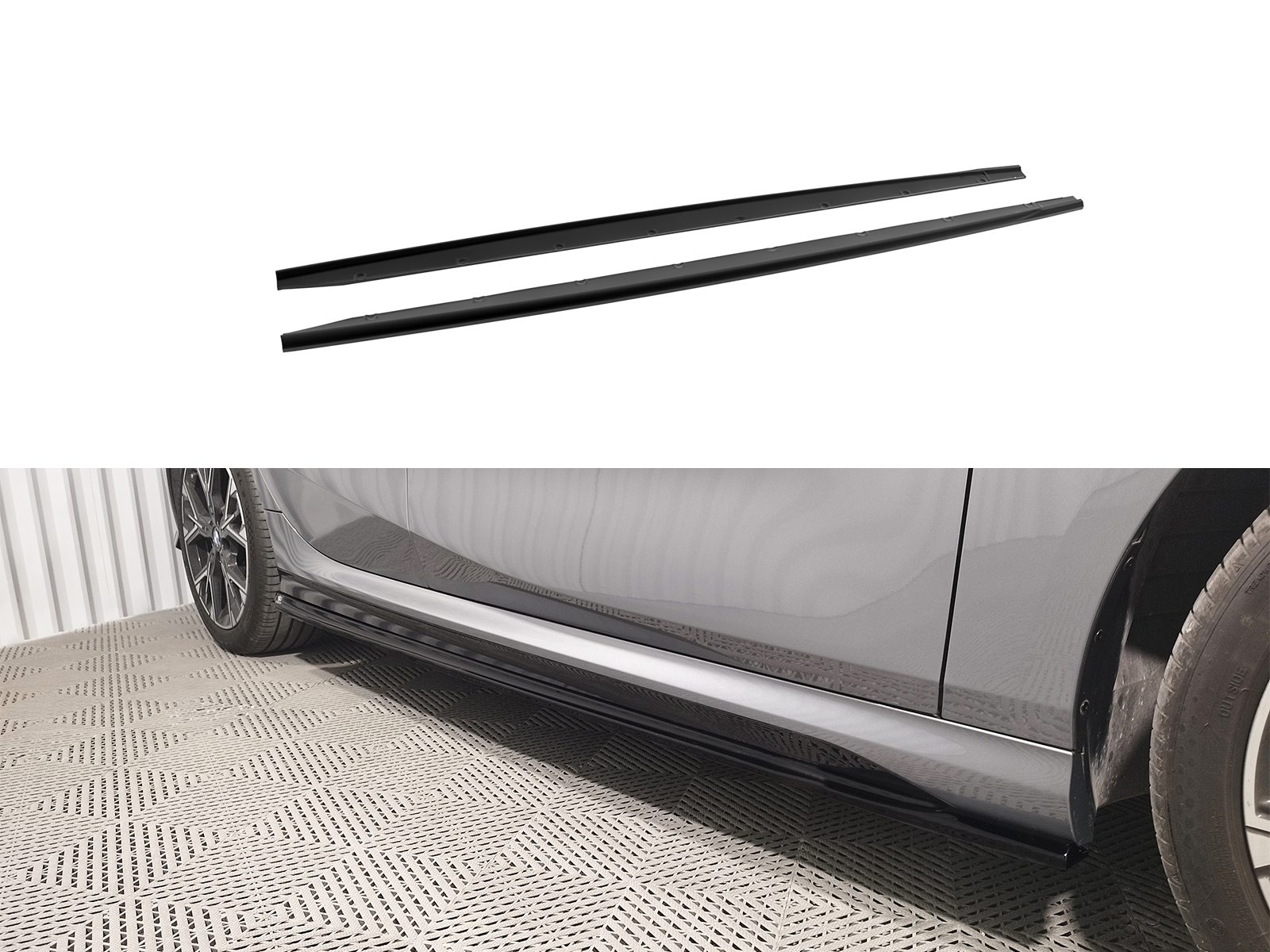 Side Skirts Extensions V.1 BMW 1 Series F70 M-Pack / M135i Επιπρόσθετα Μαρσπιέ V.1 BMW 1 Series F70 M-Pack / M135i
