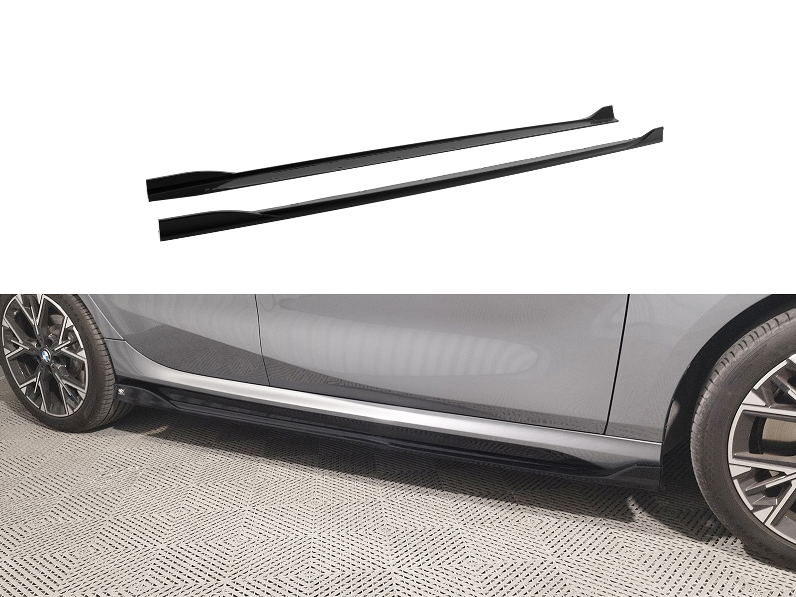 Side Skirts Extensions V.2 BMW 1 Series F70 M-Pack / M135i Επιπρόσθετα Μαρσπιέ V.2 BMW 1 Series F70 M-Pack / M135i