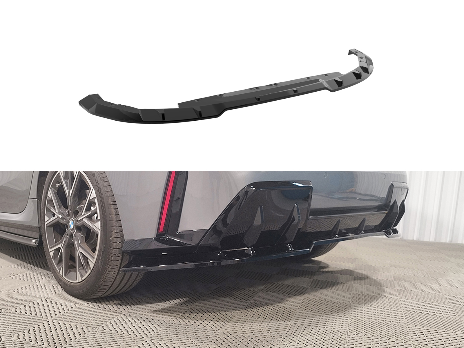 Rear Splitter BMW 1 Series F70 M-Pack Πίσω Σπλίτερ BMW 1 Series F70 M-Pack