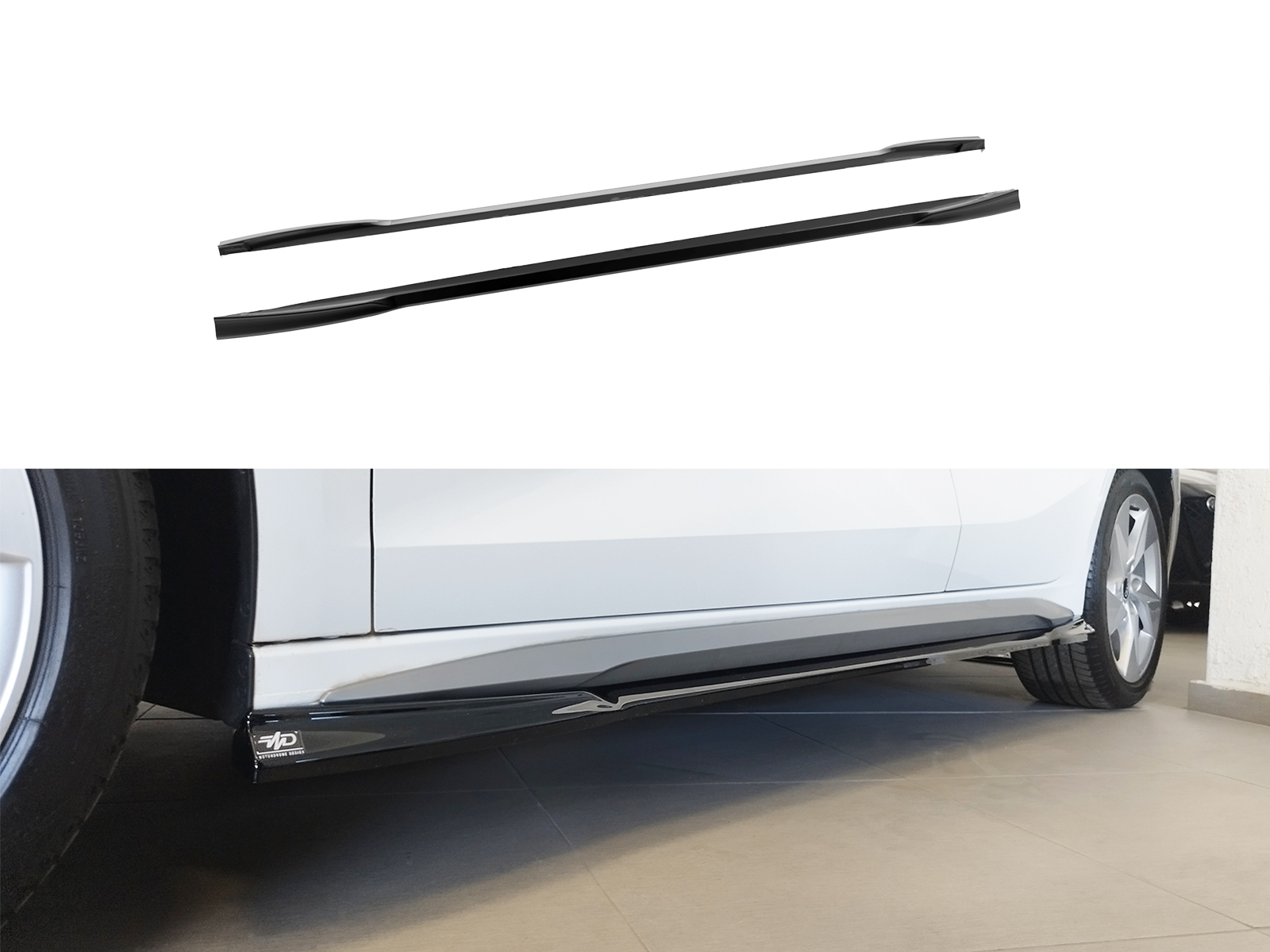 Side Skirts Extensions Audi S3 / A3 S-Line 8Y Επιπρόσθετα Μαρσπιέ Audi S3 / A3 S-Line 8Y