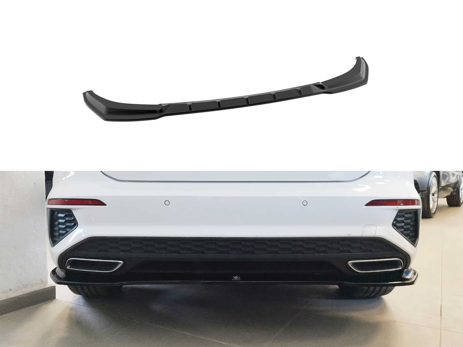 Rear Splitter Audi A3 S-Line 8Y Sportback Πίσω Σπλίτερ Audi A3 S-Line 8Y Sportback