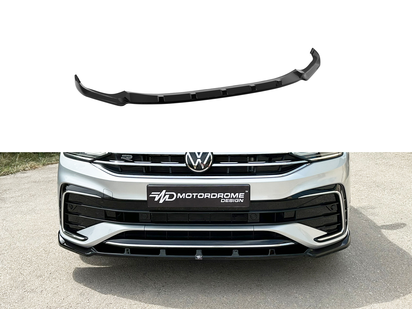 Front Splitter Volkswagen Tiguan R / R-Line Mk2 Facelift (2020-2024) Εμπρός Σπλίτερ Volkswagen Tiguan R / R-Line Mk2 Facelift (2020-2024)
