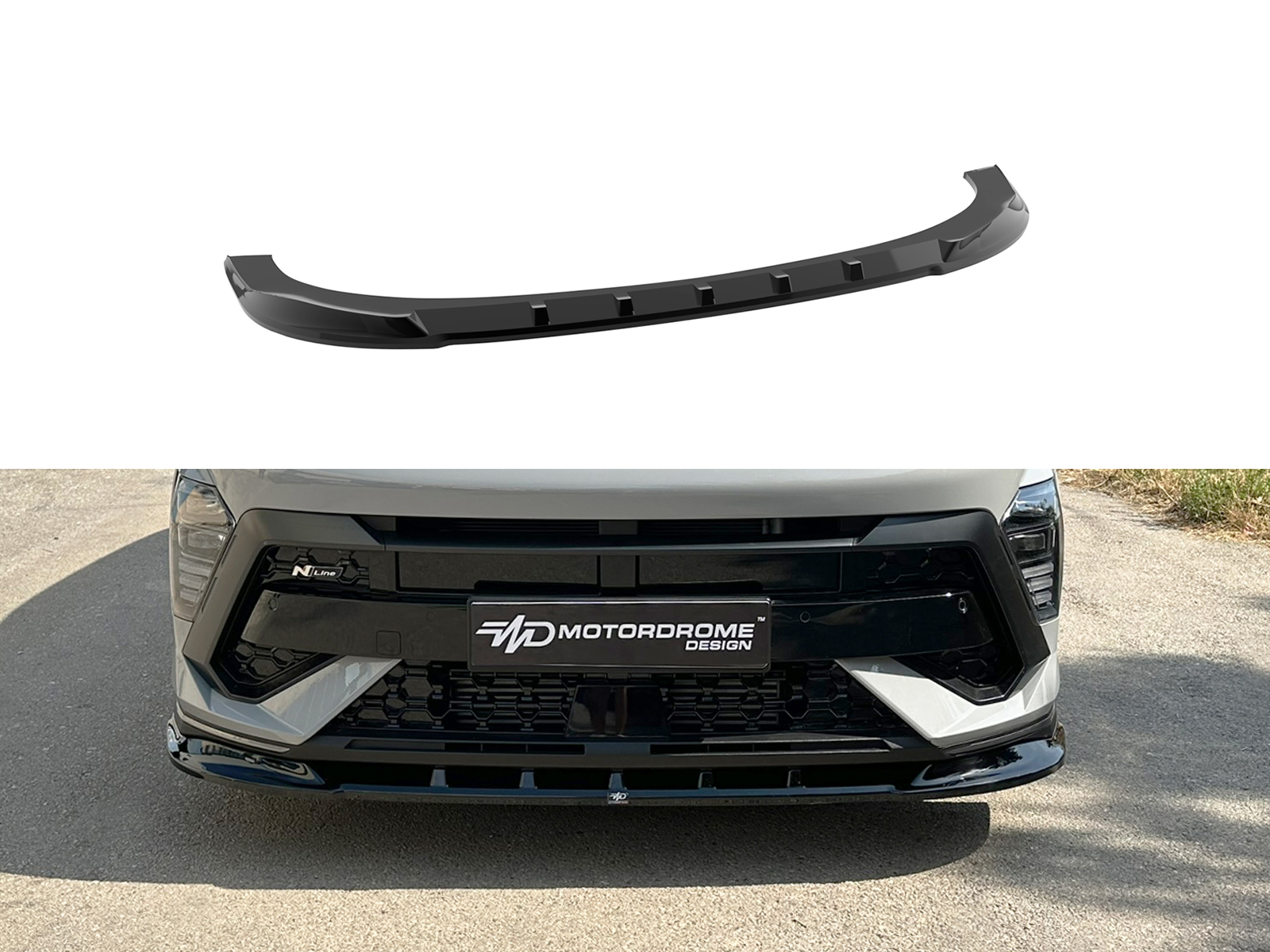 Front Splitter Hyundai Kona N-Line Mk2 Εμπρός Σπλίτερ Hyundai Kona N-Line Mk2