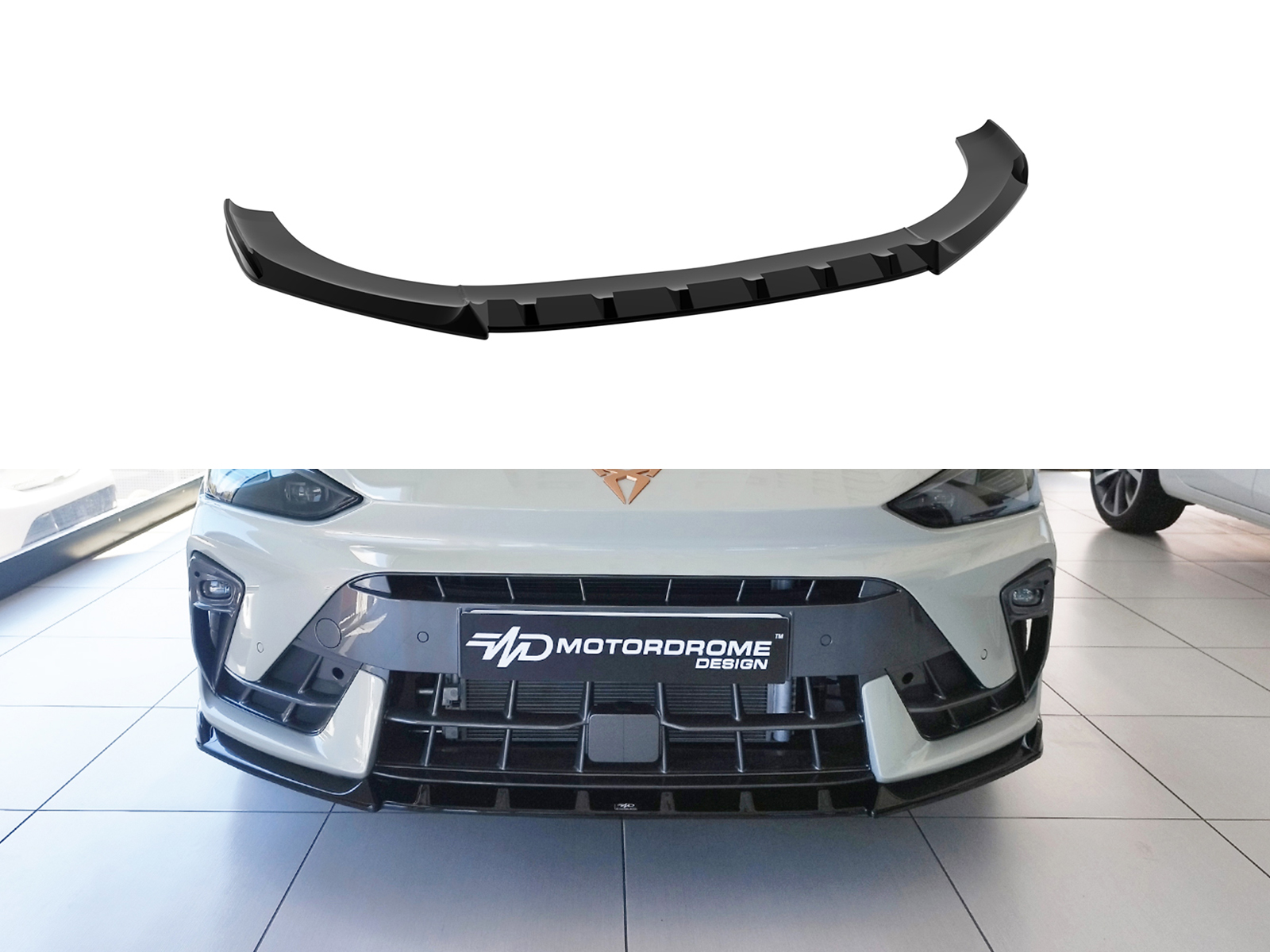 Front Splitter Cupra Leon MK1 Facelift Εμπρός Σπλίτερ Cupra Leon MK1 Facelift