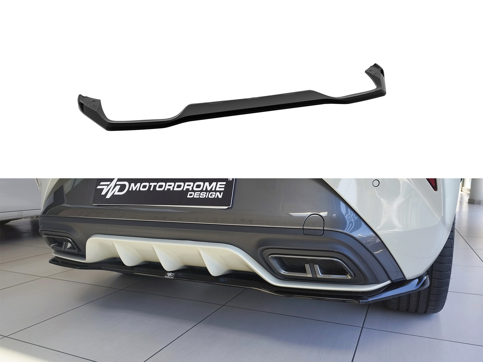 Rear Splitter Cupra Leon Mk1 Hatchback (2020-) Πίσω Σπλίτερ Cupra Leon Mk1 Hatchback (2020-)