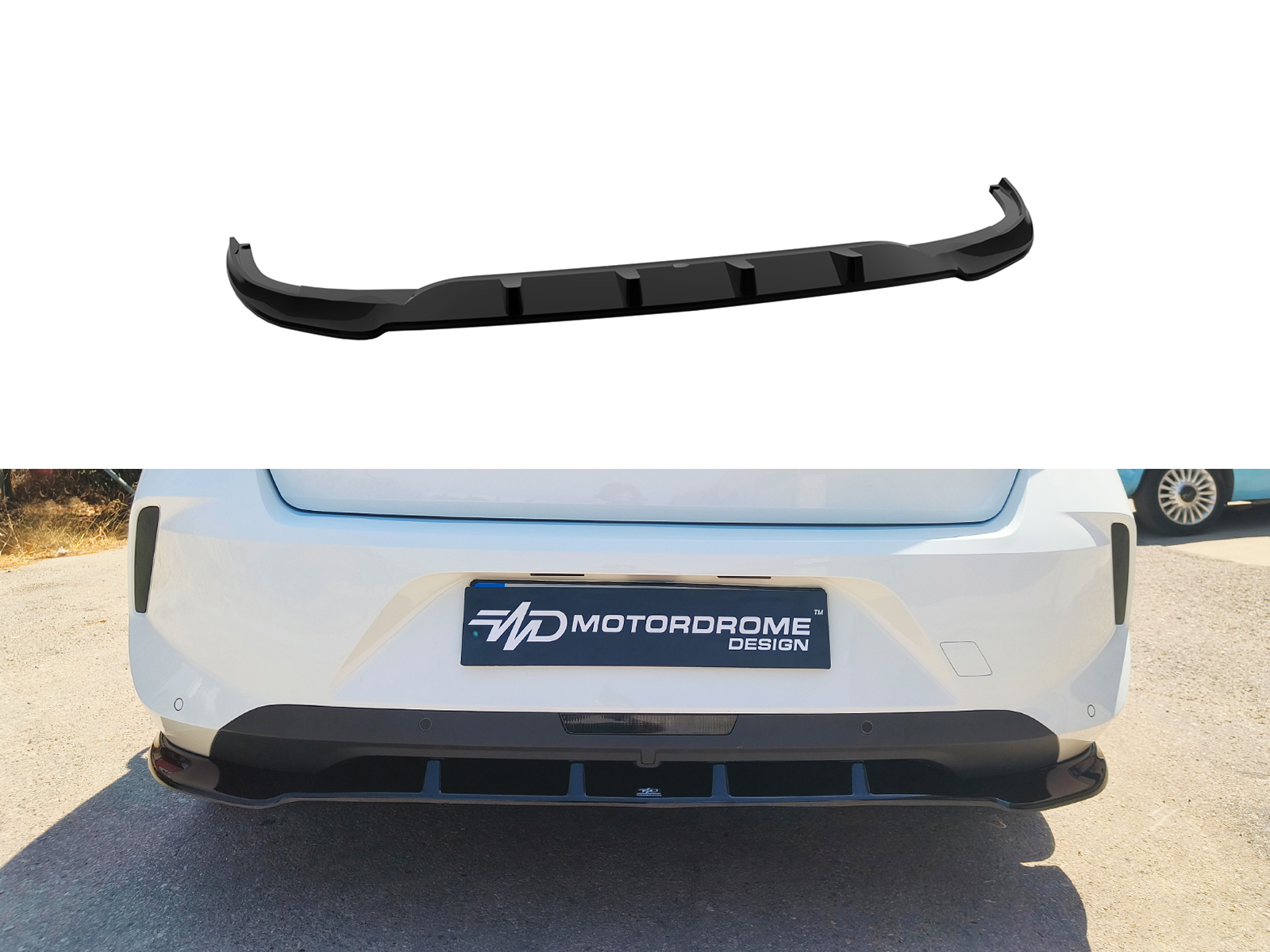 Rear Splitter Opel Astra L Hatchback Πίσω Σπλίτερ Opel Astra L Hatchback
