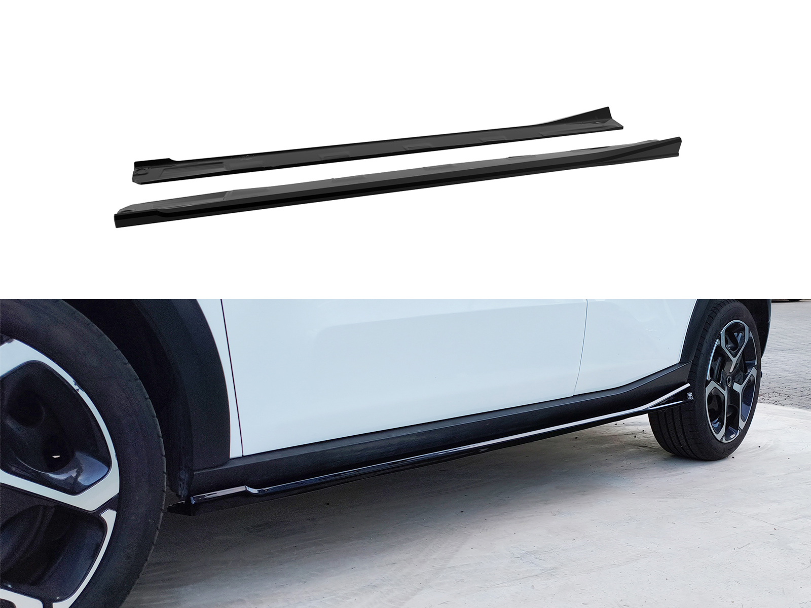 Side Skirts Extensions Citroen C3 Mk4 Επιπρόσθετα Μαρσπιέ Citroen C3 Mk4