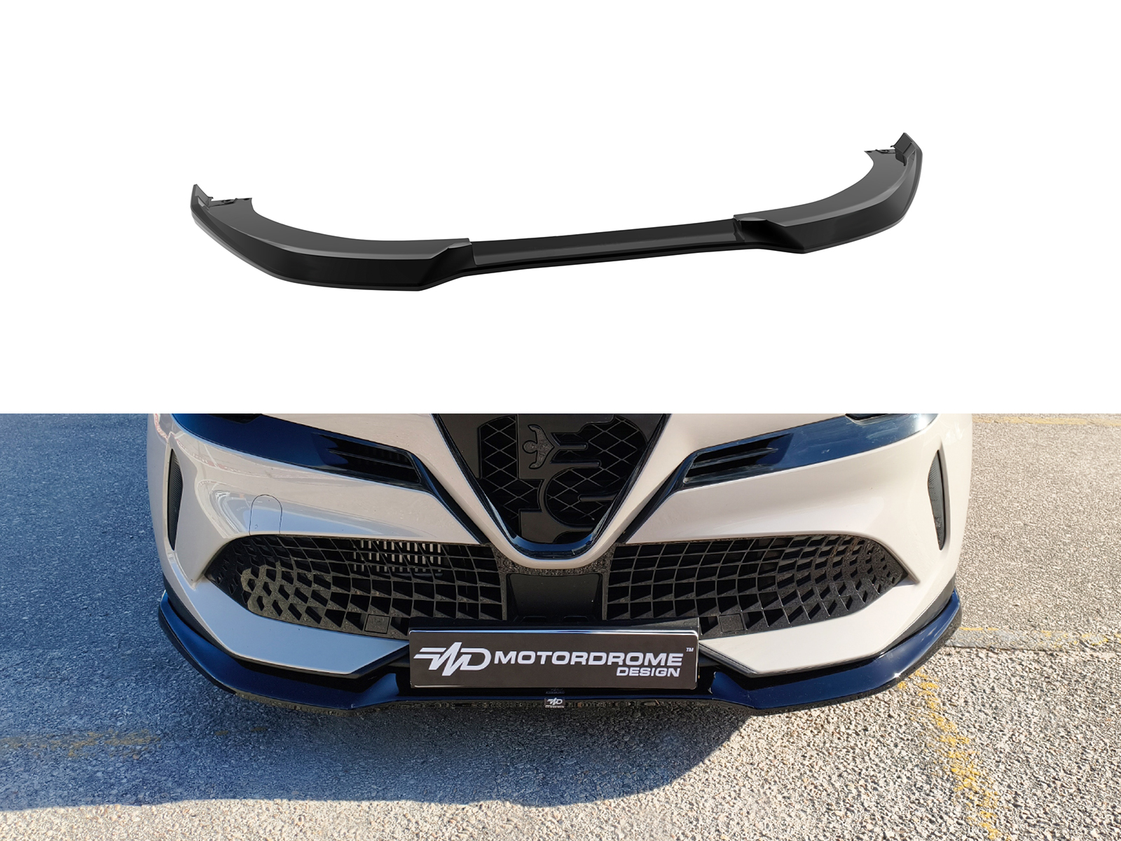 Front Splitter Alfa Romeo Junior Εμπρός Σπλίτερ Alfa Romeo Junior
