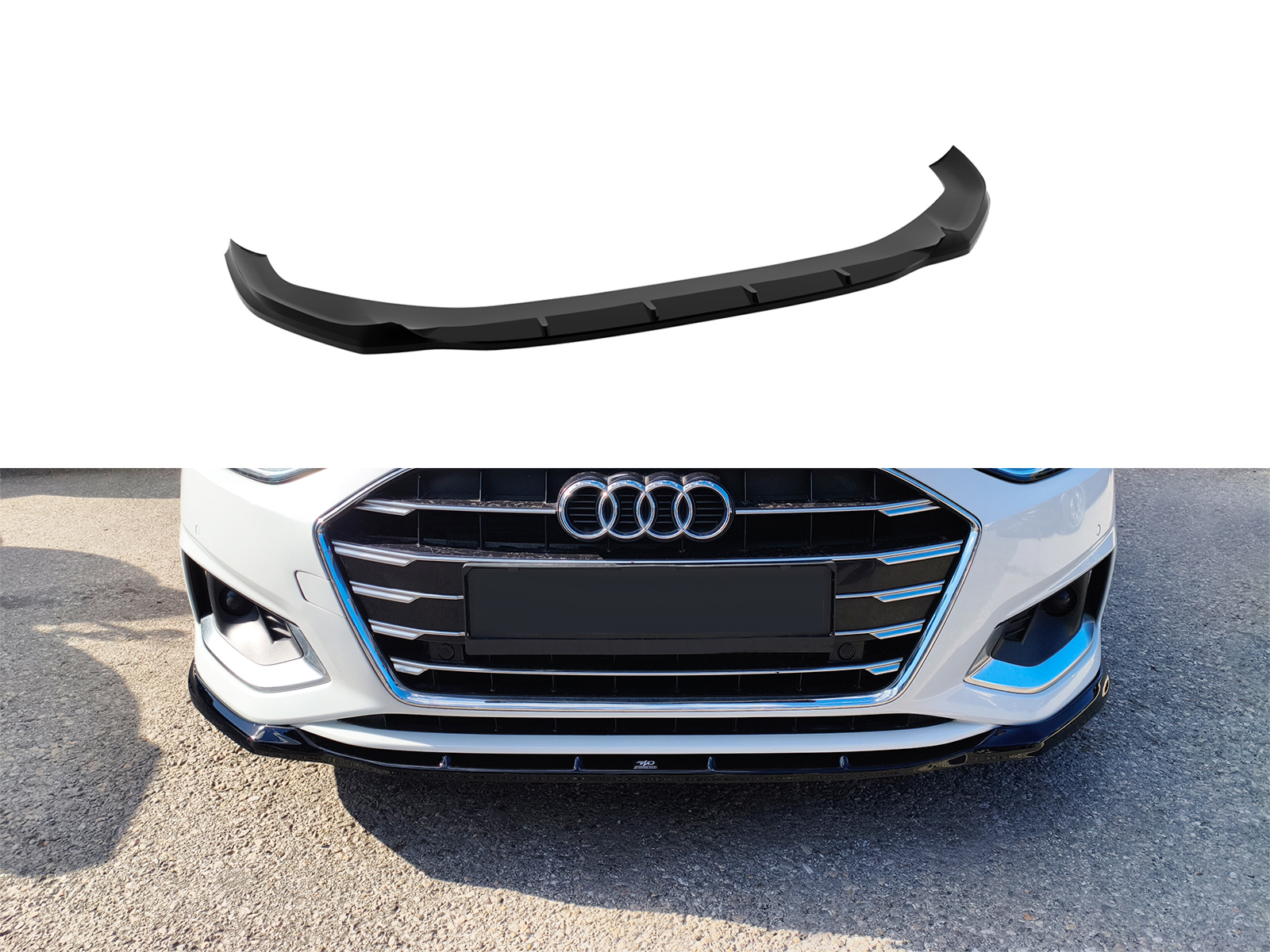 Front Splitter Audi A4 B9 Facelift Εμπρός Σπλίτερ Audi A4 B9 Facelift