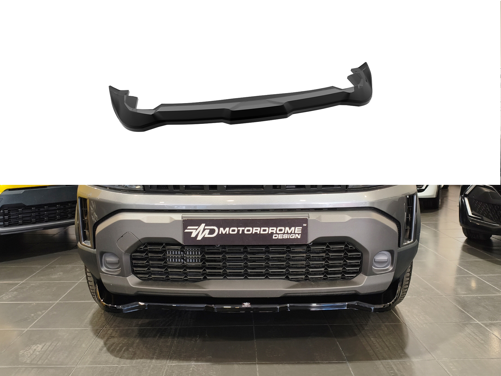 Front Splitter Dacia Duster Mk3 Εμπρός Σπλίτερ Dacia Duster Mk3
