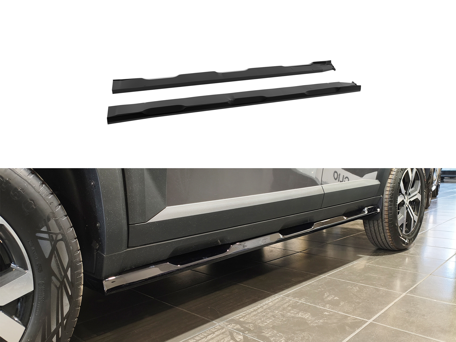 Side Skirts Extensions Dacia Duster Mk3 Επιπρόσθετα Μαρσπιέ Dacia Duster Mk3