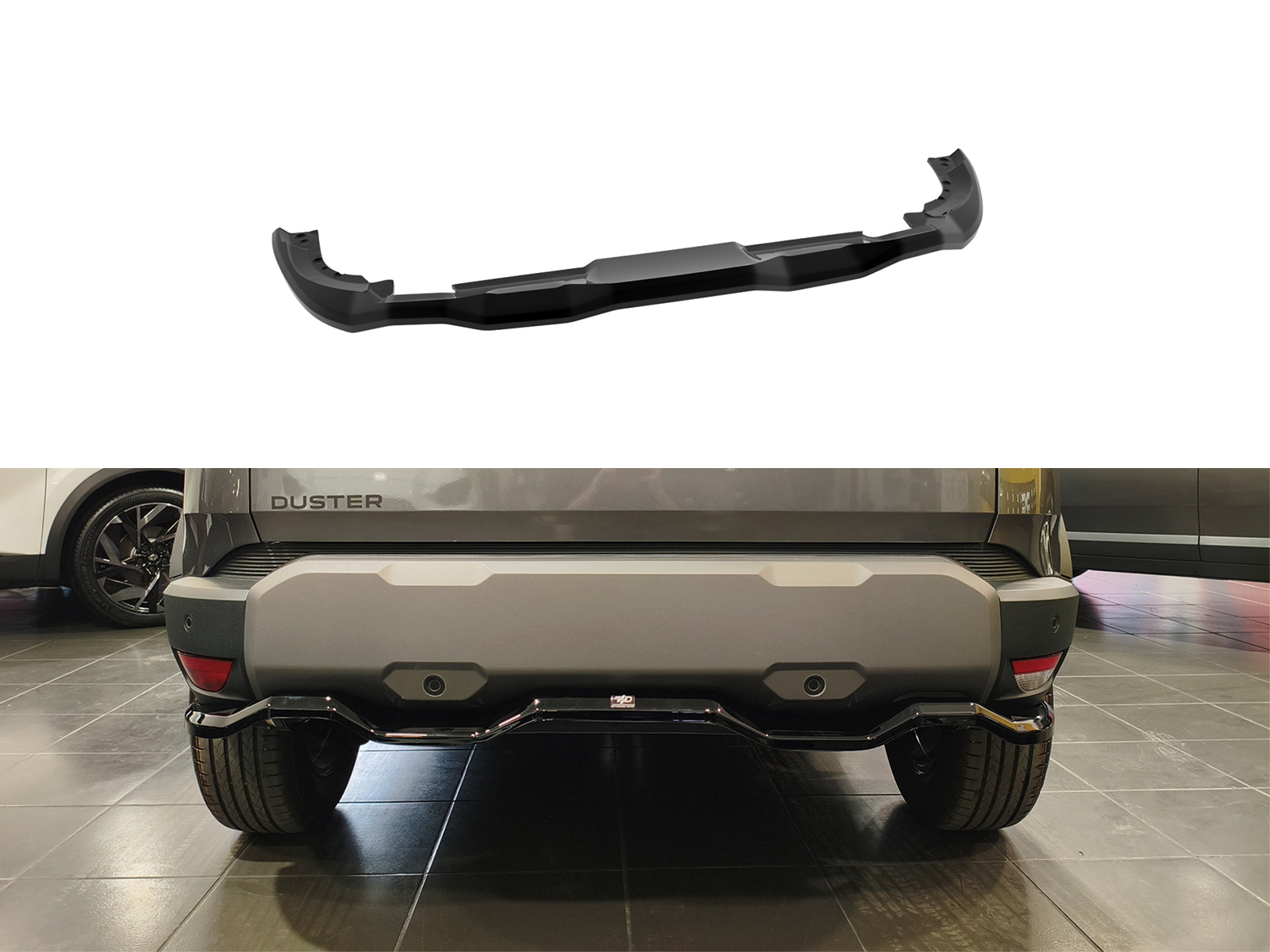 Rear Splitter Dacia Duster Mk3 Πίσω Σπλίτερ Dacia Duster Mk3