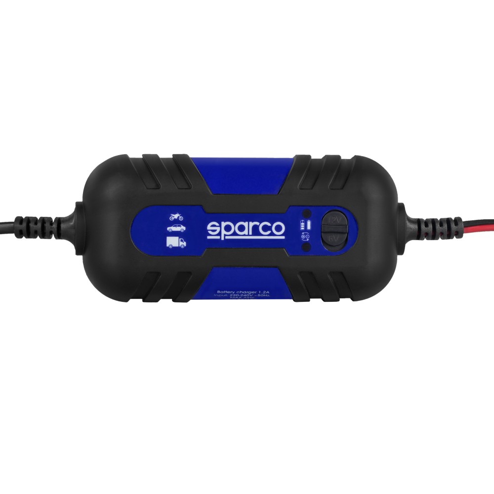 Φορτιστής μπαταρίας 6/12V 3-120AH 1τμχ Sparco Φορτιστής μπαταρίας 6/12V 3-120AH 1τμχ Sparco