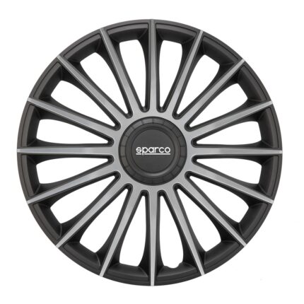 Τάσια Τροχών Treviso 14'' μαύρο- ασημί 4τμχ Sparco