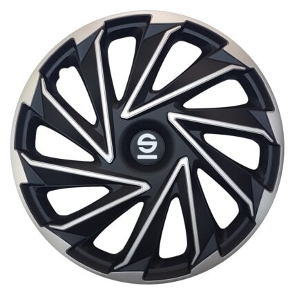Τάσια Τροχών Varese 16'' μαύρο-ασημί 4τμχ Sparco