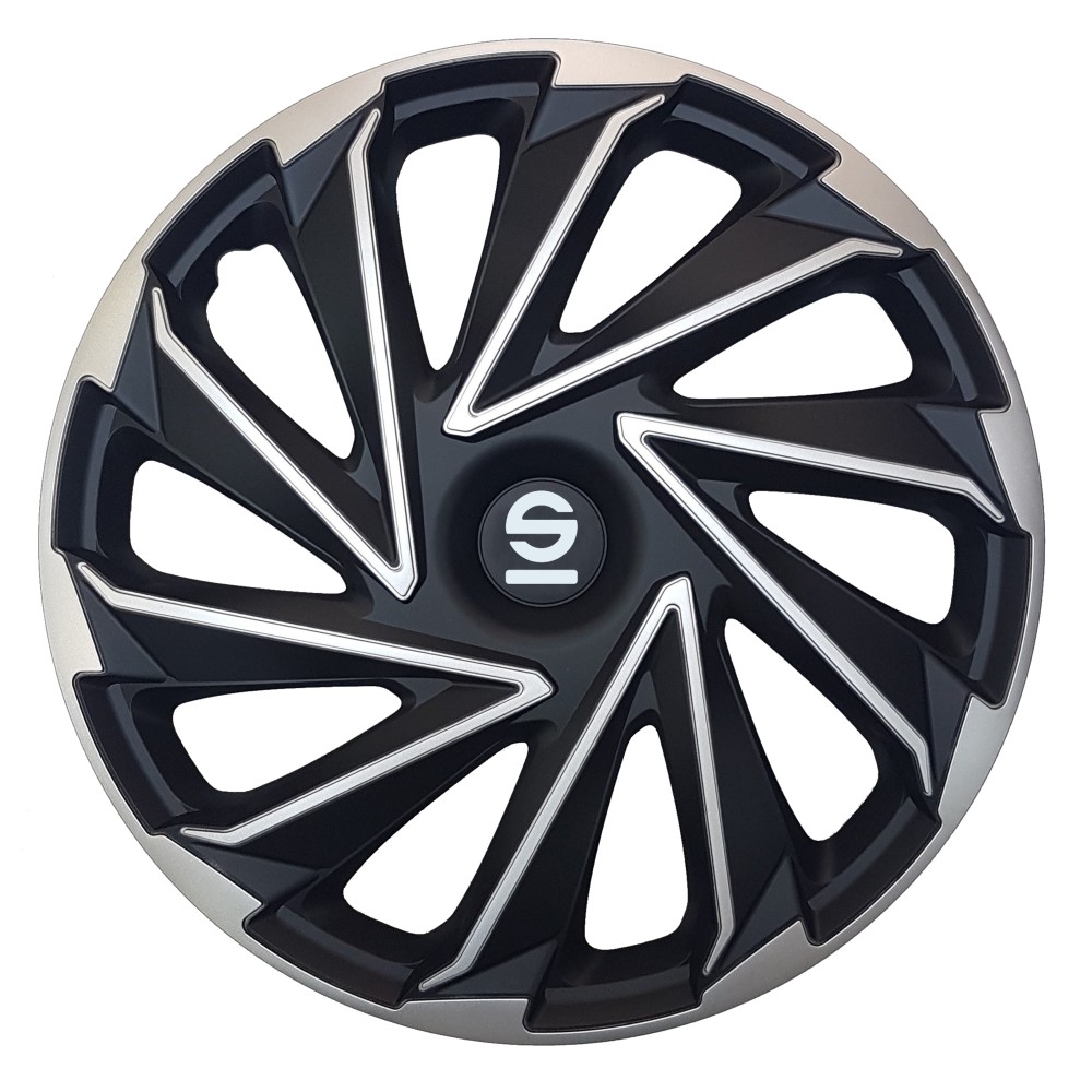 Τάσια Τροχών Varese 14'' μαύρο-ασημί 4τμχ Sparco Τάσια Τροχών Varese 14'' μαύρο-ασημί 4τμχ Sparco
