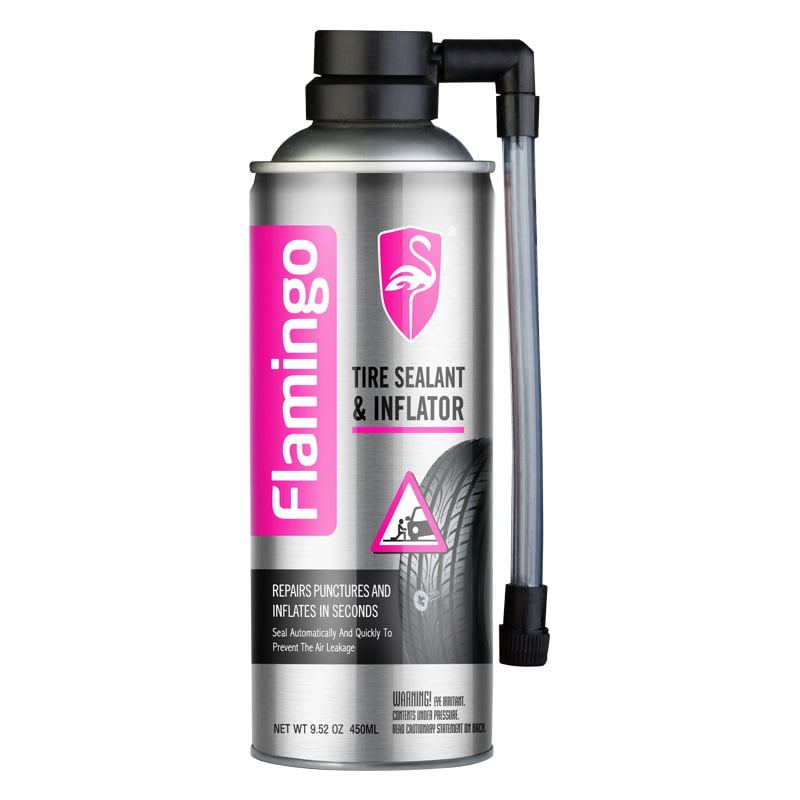 FLAMINGO Φαστ – Επιδιορθωτικό Ελαστικών 450ml FLAMINGO Φαστ – Επιδιορθωτικό Ελαστικών 450ml - Image 1