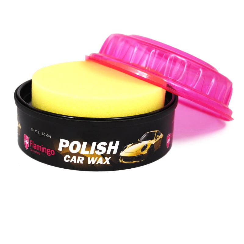 FLAMINGO Κερί Αυτοκινήτου με Καρνάουμπα 230gr FLAMINGO Κερί Αυτοκινήτου με Καρνάουμπα 230gr - Image 1