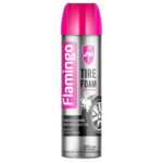 FLAMINGO Γυαλιστικό & Συντήρηση Ελαστικών – Αφρός 650ml