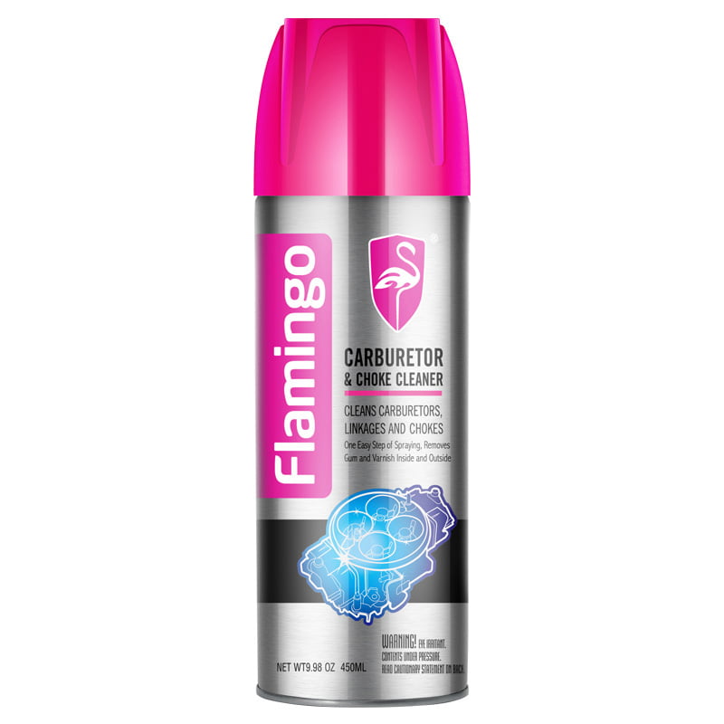 FLAMINGO Καθαριστικό Καρμπυρατέρ SPRAY – 450ml FLAMINGO Καθαριστικό Καρμπυρατέρ SPRAY – 450ml - Image 1