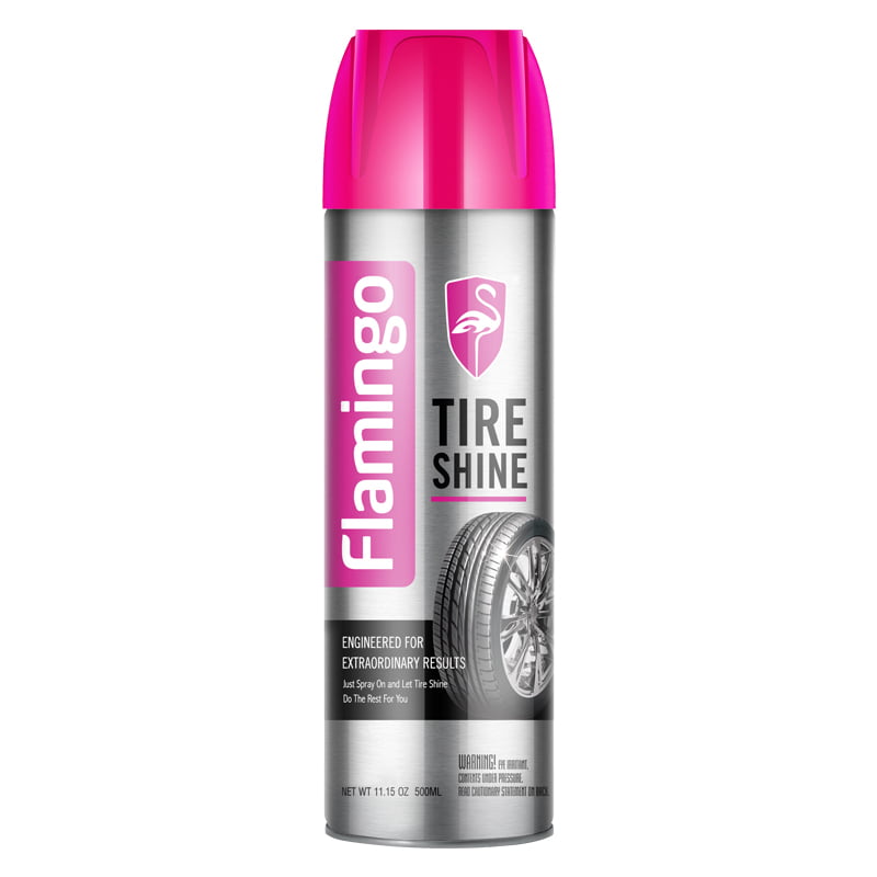 FLAMINGO Γυαλιστικό Ελαστικών 500ml FLAMINGO Γυαλιστικό Ελαστικών 500ml - Image 1