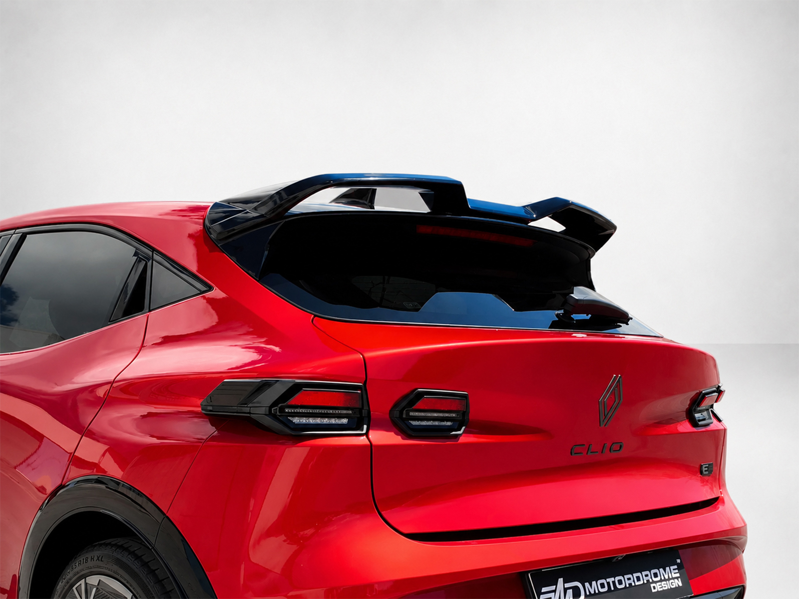Roof Spoiler Renault Clio Mk6 Αεροτομή Οροφής Renault Clio Mk6