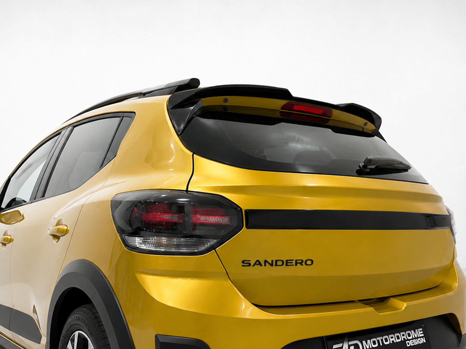 Roof Spoiler Dacia Sandero Mk3 Αεροτομή Οροφής Dacia Sandero Mk3