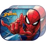 Ηλιοπροστασία Αυτοκινήτου με βεντούζα 44x35cm Spiderman 2τμχ Colzani
