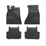Πατάκια Αυτοκινήτου No77 Σκαφάκια για Audi A4(B8) 2007-2015 4τμχ Frogum