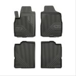 Πατάκια Αυτοκινήτου No77 Σκαφάκια για Fiat Panda 2003-2012 4τμχ Frogum