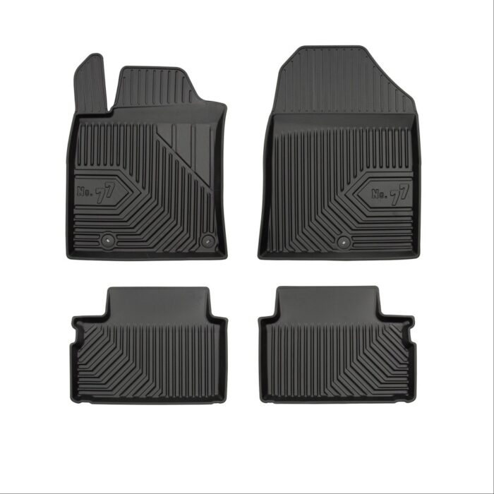 Πατάκια Αυτοκινήτου No77 Σκαφάκια για Kia Ceed 2018-> 4τμχ Frogum