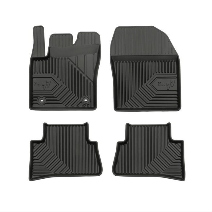 Πατάκια Αυτοκινήτου No77 Σκαφάκια για Toyota CH-R 2016-2023 Toyota CH-R (Hybrid όχι PHEV) 2023->  4τμχ Frogum