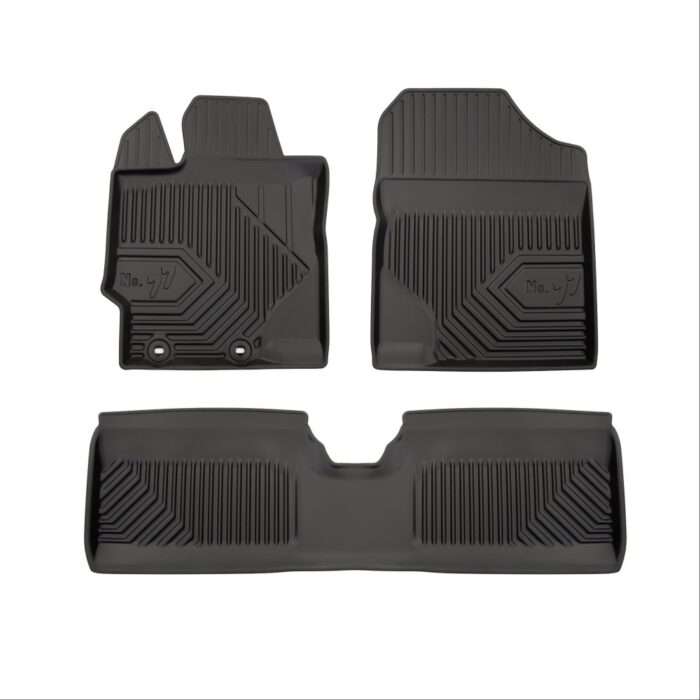 Πατάκια Αυτοκινήτου No77 Σκαφάκια για Toyota Yaris (Όχι Hybrid) 2011-2020  3τμχ Frogum