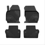 Πατάκια Αυτοκινήτου No77 Σκαφάκια για Volvo S80 2006-2016 Volvo V70 2007-2016 Volvo XC70 (Facelift) 2014-2016  4τμχ Frogum