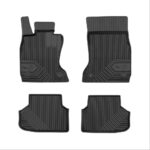 Πατάκια Αυτοκινήτου No77 Σκαφάκια για BMW S7 F01 2008-2015 4τμχ Frogum
