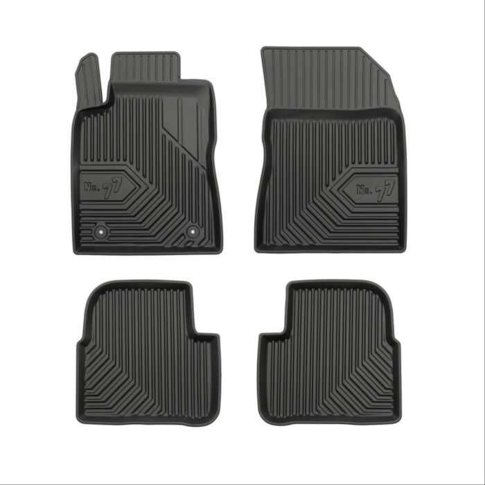 Πατάκια Αυτοκινήτου No77 Σκαφάκια για Citroen C3 III 2016-2024 4τμχ Frogum