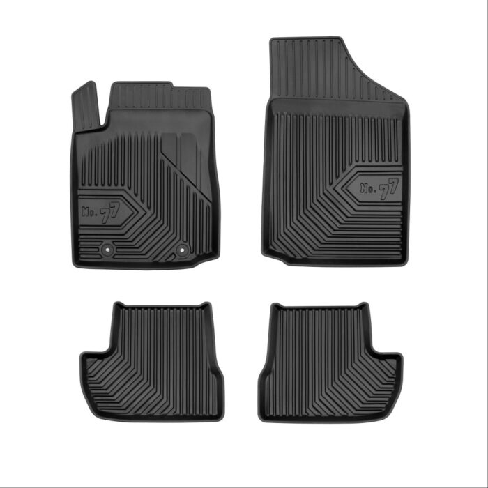Πατάκια Αυτοκινήτου No77 Σκαφάκια για Citroen C2 2003-2009 4τμχ Frogum