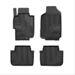 Πατάκια Αυτοκινήτου No77 Σκαφάκια για Honda Accord 2002-2008 4τμχ Frogum