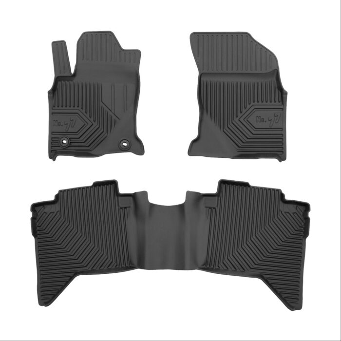 Πατάκια Αυτοκινήτου No77 Σκαφάκια για Hi-Lux Double Cab 2015->3τμχ Frogum
