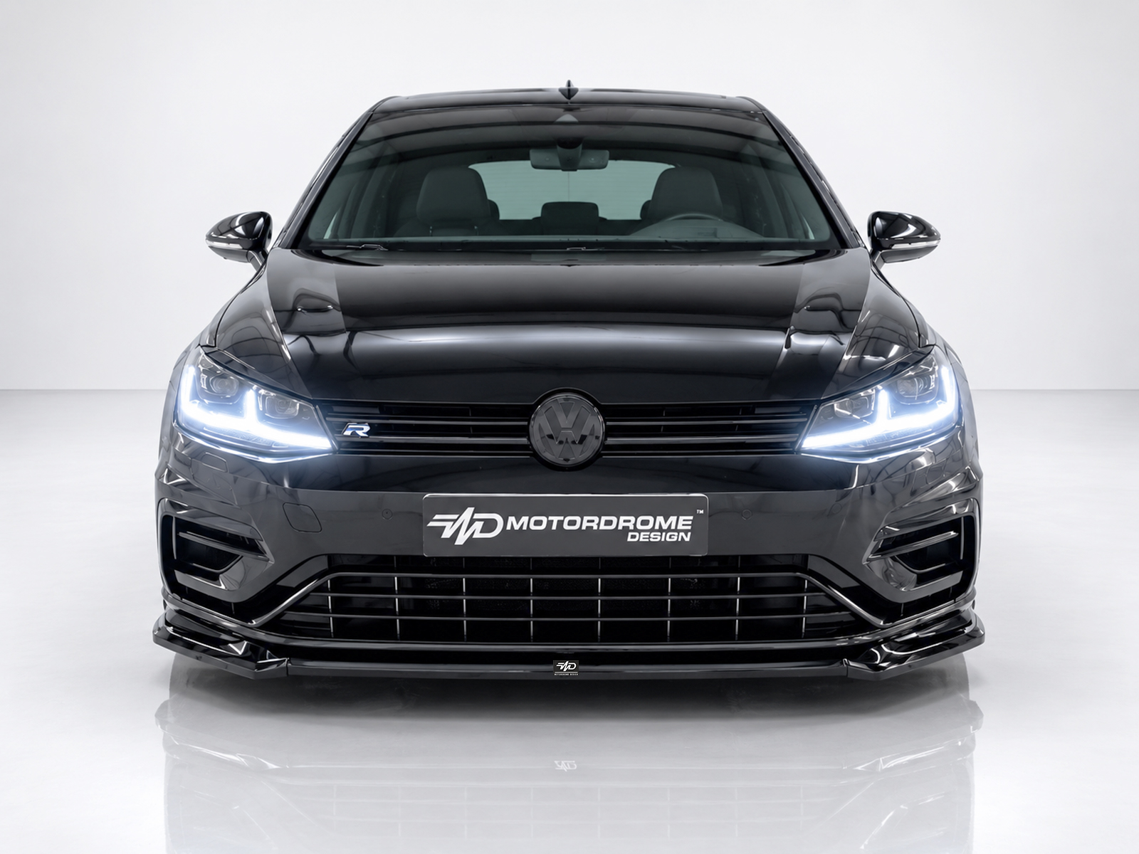 Front Splitter V.2 Volkswagen Golf Mk7 Facelift R / R-Line Εμπρός Σπλίτερ V.2 Volkswagen Golf Mk7 Facelift R / R-Line